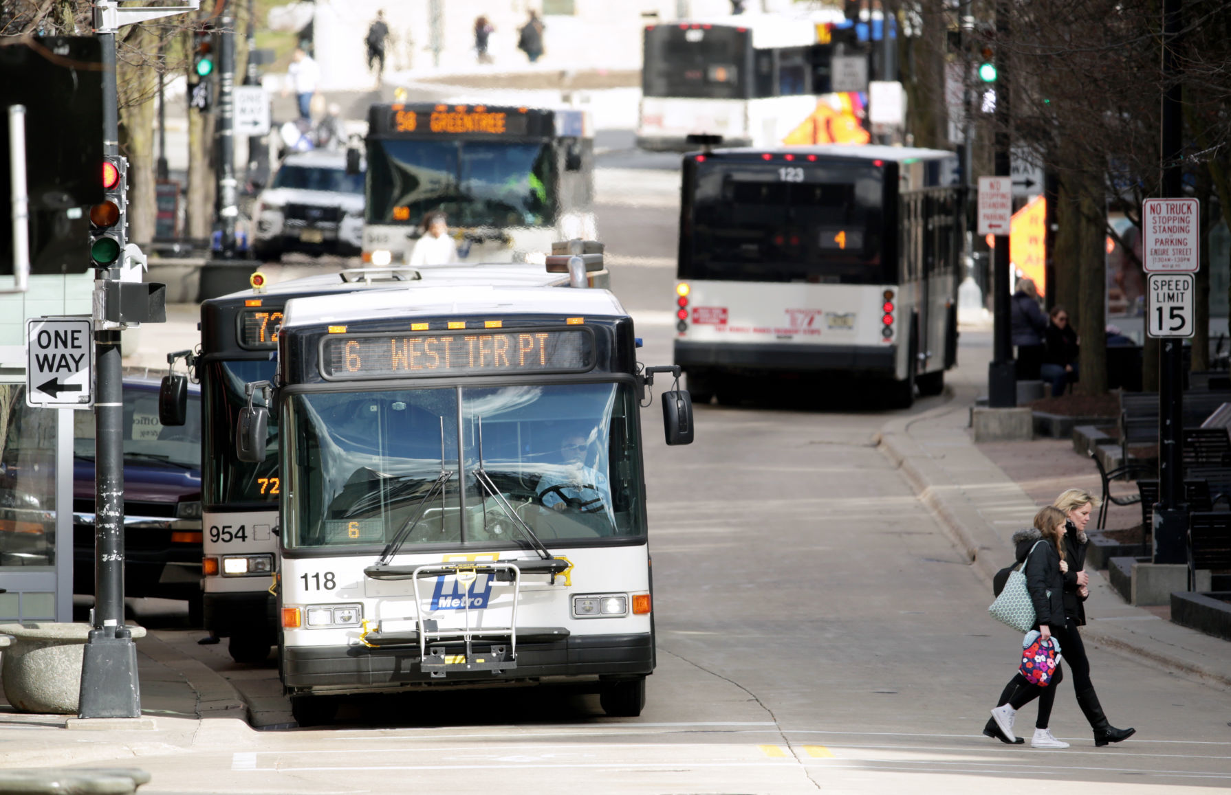 Metro Transit buses